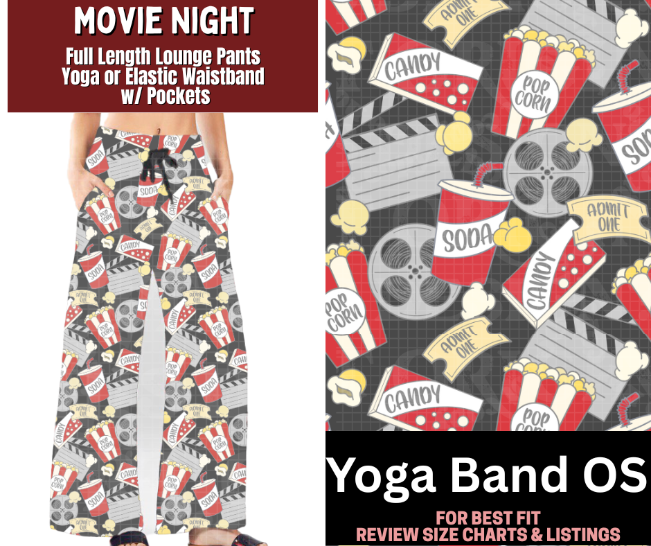 Movie Night Full Length Lounge Pants