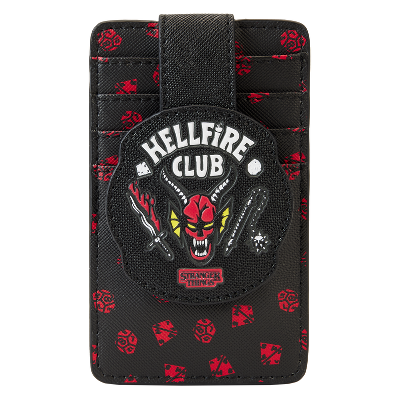 LOUNGEFLY-Stranger Things Hellfire Club Card Holder