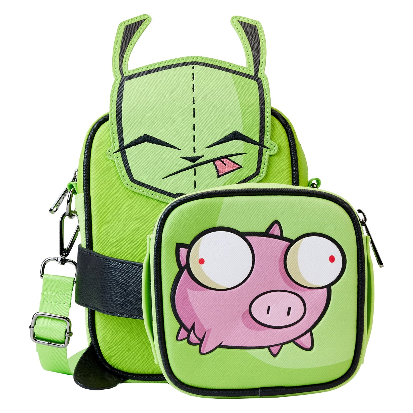 NICKELODEON INVADERS ZIM GIR COSPLAY CROSSBUDDY BAG PREORDER JULY ARRIVAL