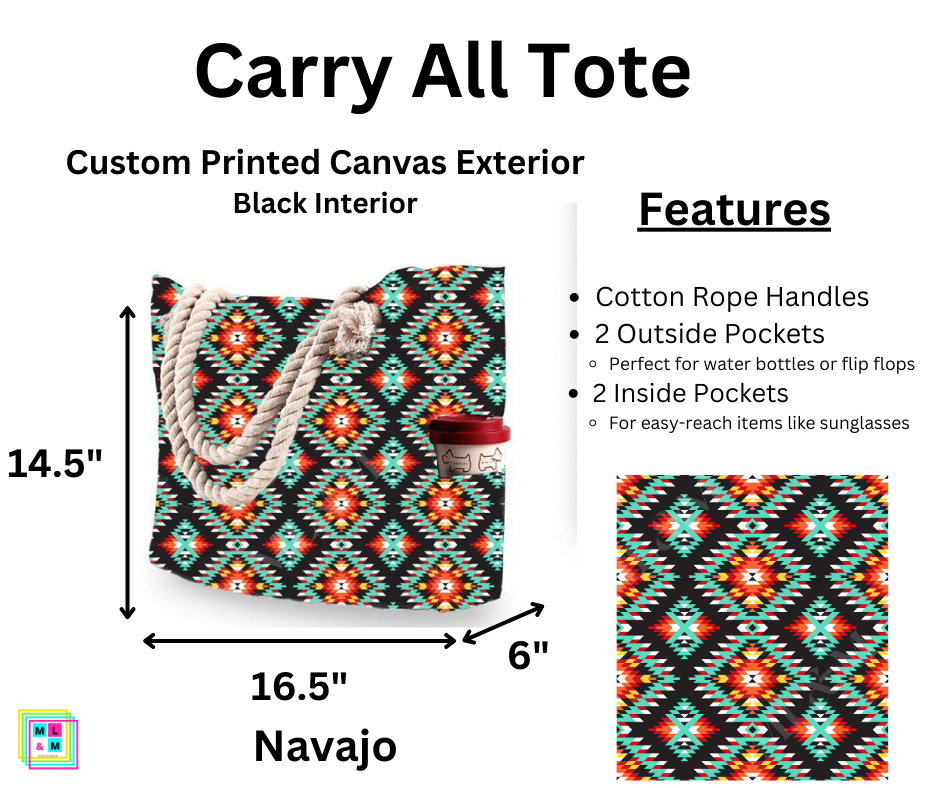 Navajo Carry All Tote