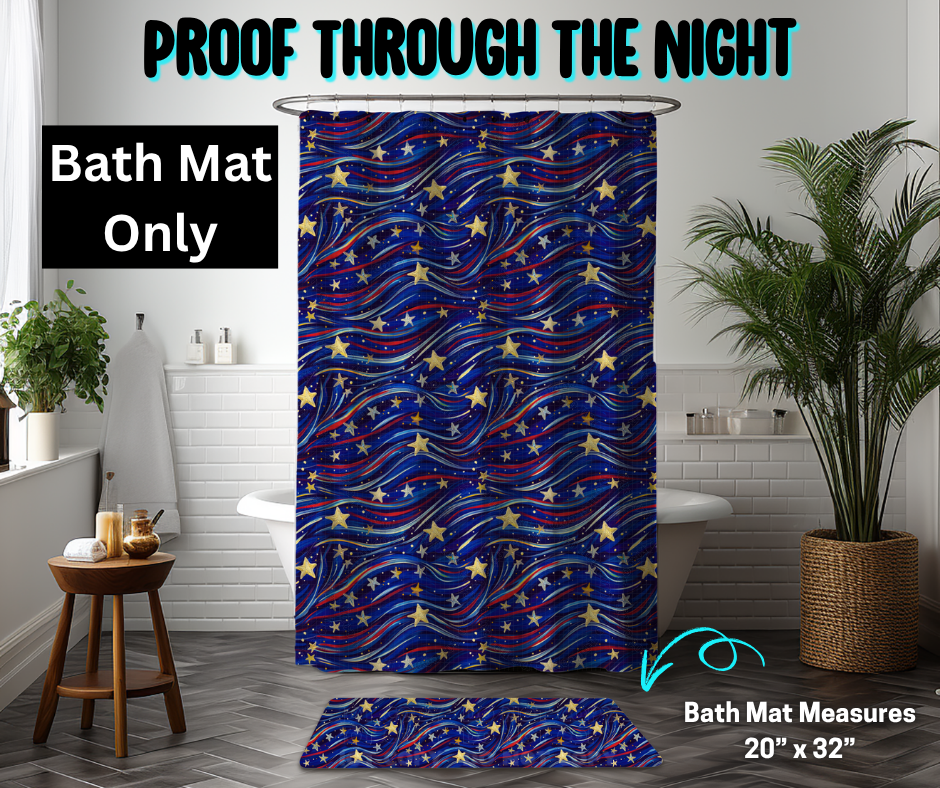 Proof Through The Night Bath Mat