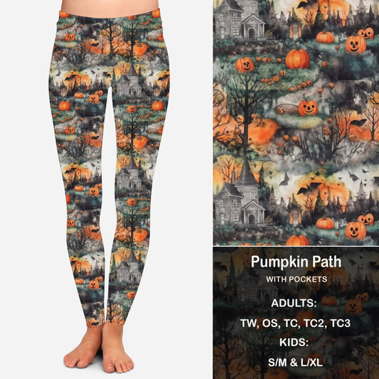 Pumpkin Path Leggings with