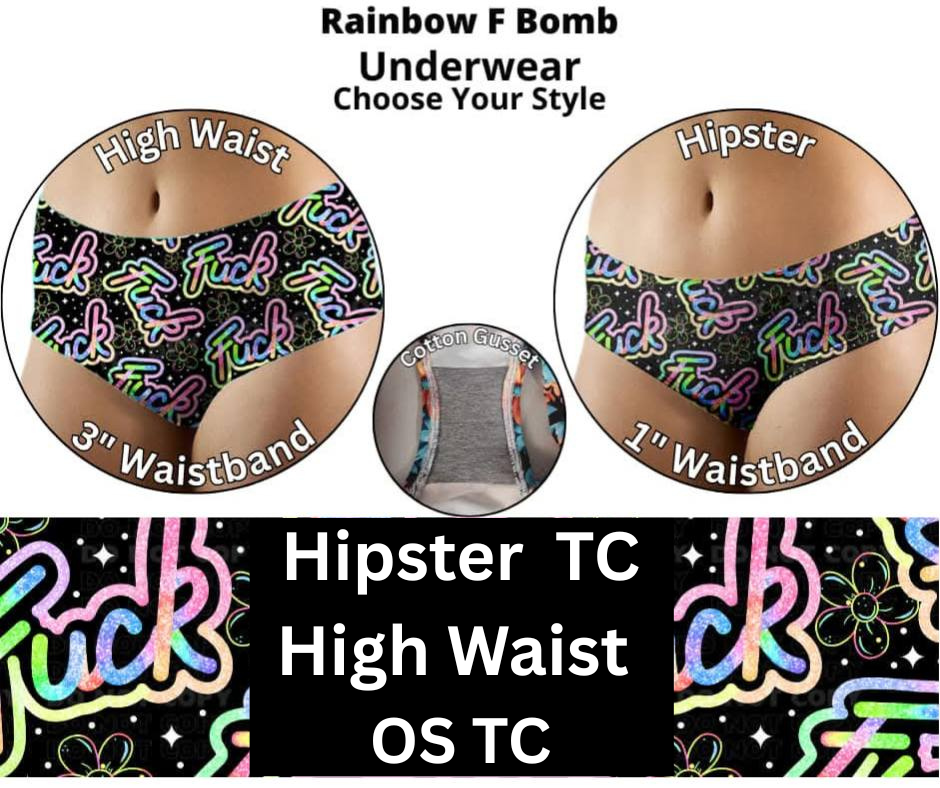 Rainbow F Bomb Underwear