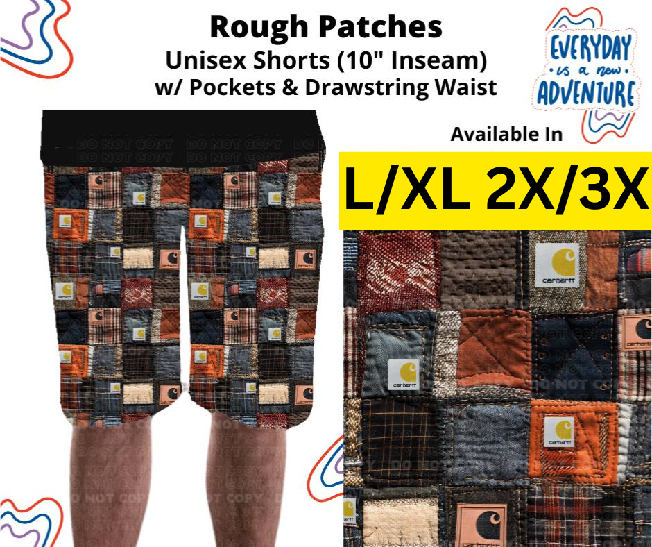 Rough Patches Unisex Shorts