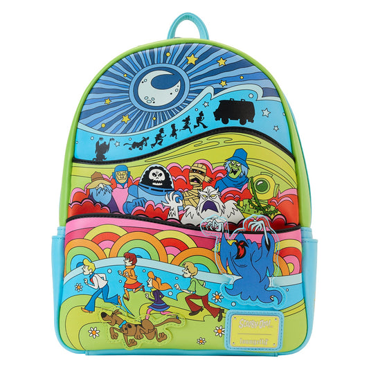 Scooby-Doo Psychedelic Monster Chase Glow Mini Backpack