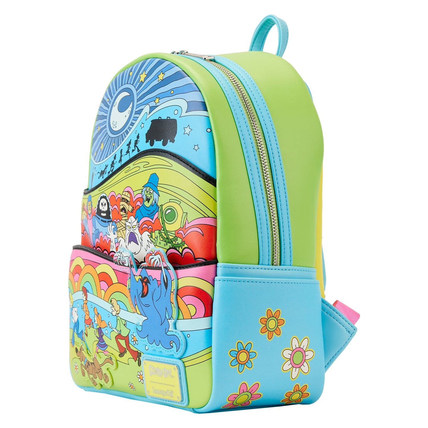 Scooby-Doo Psychedelic Monster Chase Glow Mini Backpack