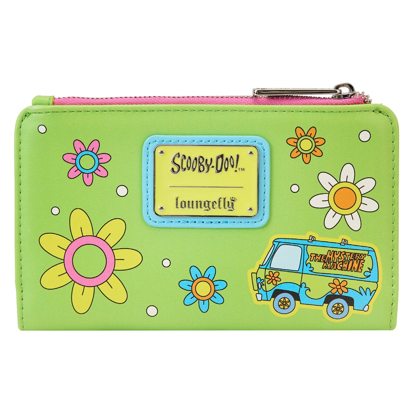 Scooby-Doo Psychedelic Monster Chase Glow Flap Wallet