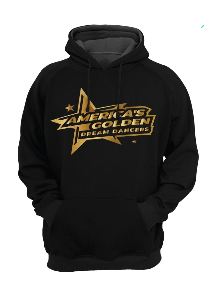 Hoodie Americas Golden Dream Dancers t-shirt (double sided)