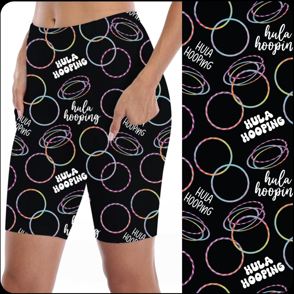Hula Hooping 2 capris and leggings with pockets