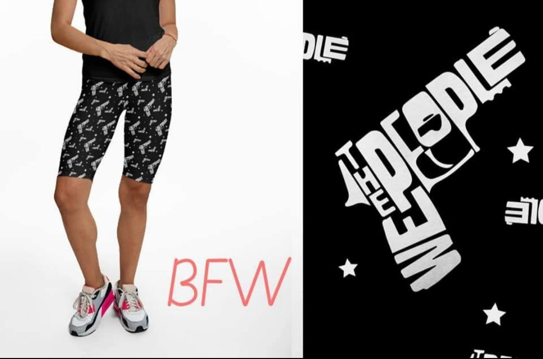 We the people 1 leggings, capris and shorts with pockets