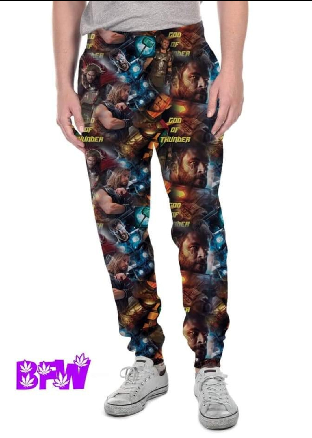 Thor leggings, joggers, and jogger shorts with pockets