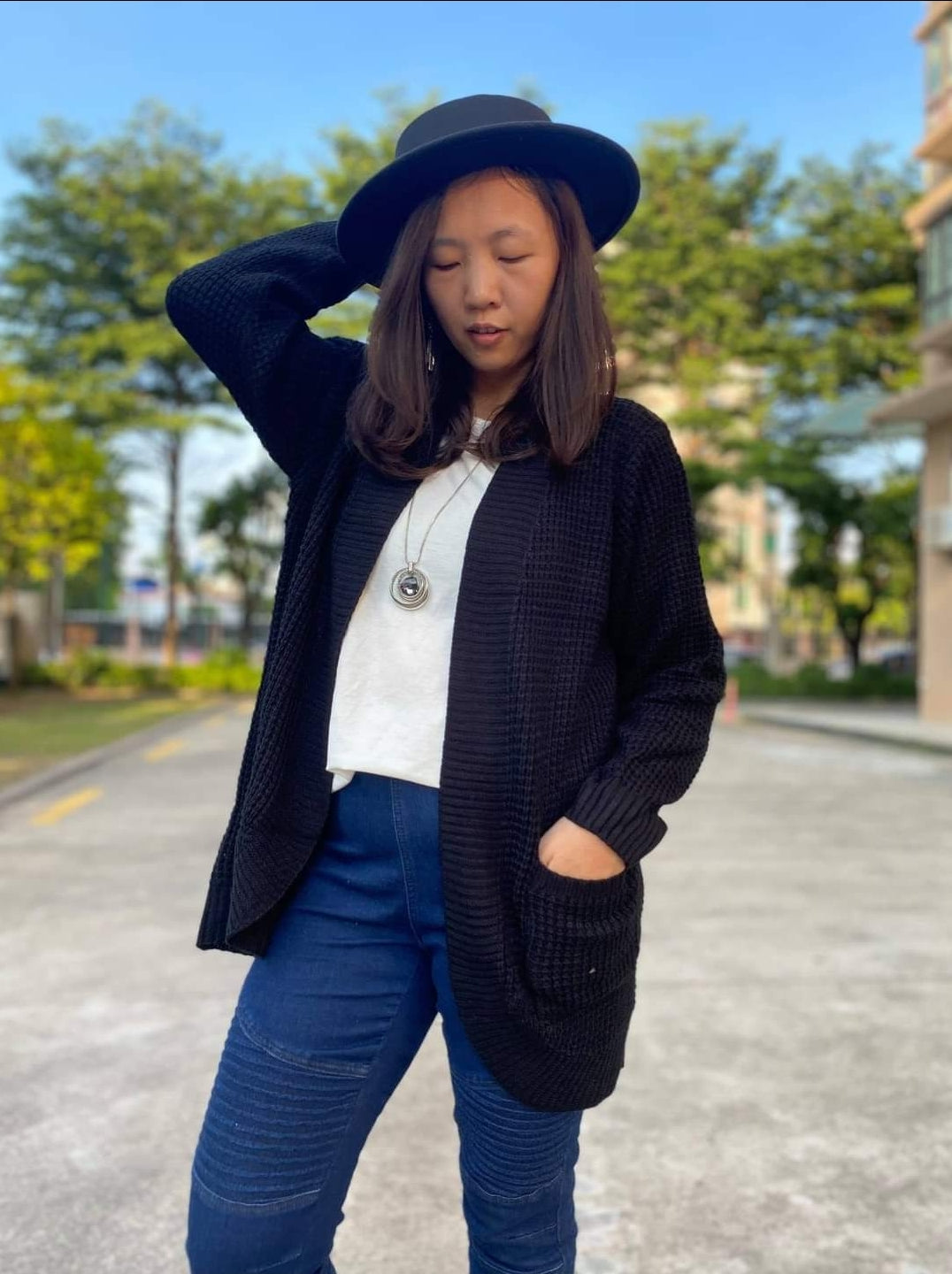 Waffle Sweaters,MUST HAVE! High quality, with thumb holes sizes small - 3X