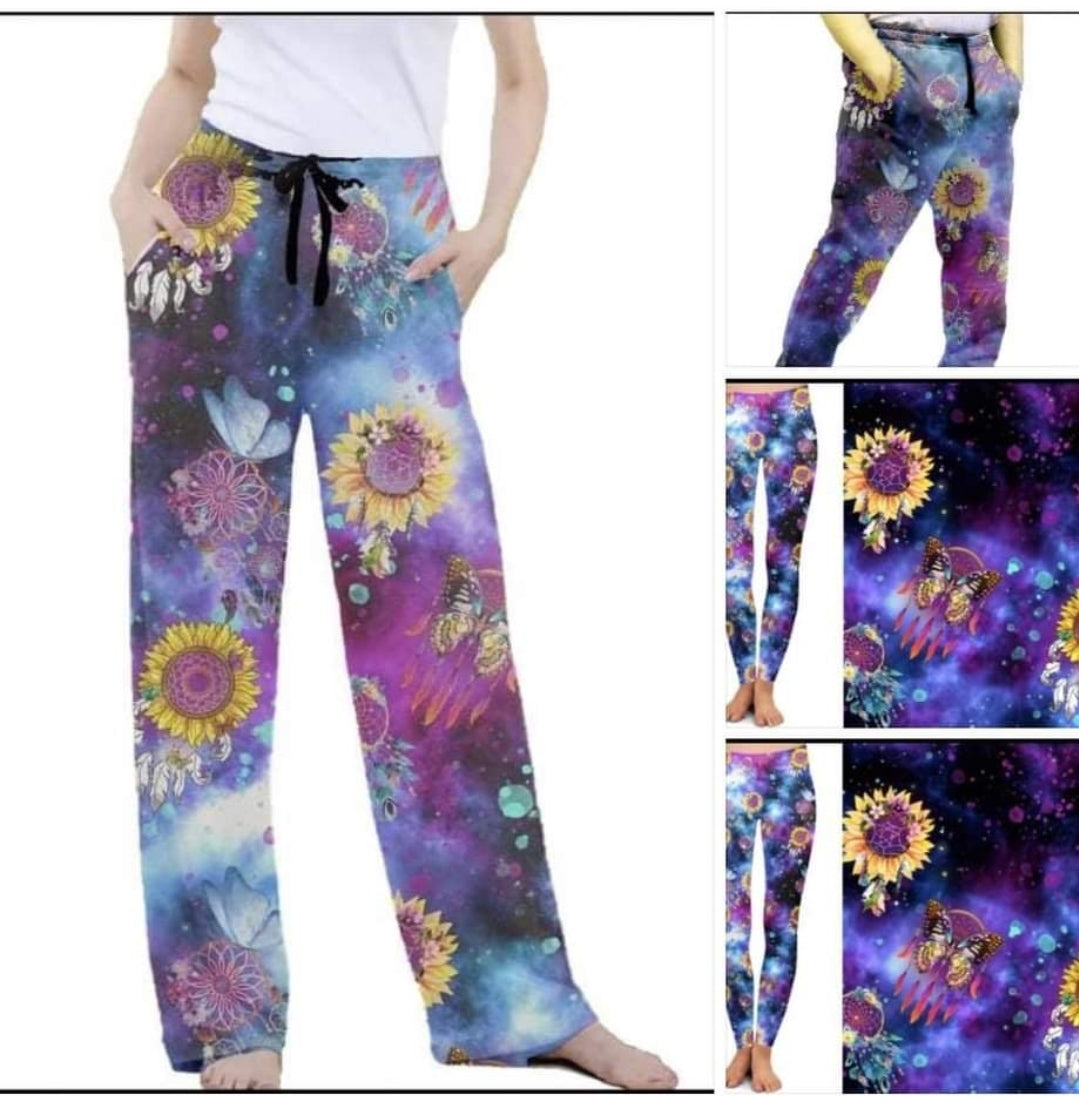 Sunflower Dreamcatchers Capris