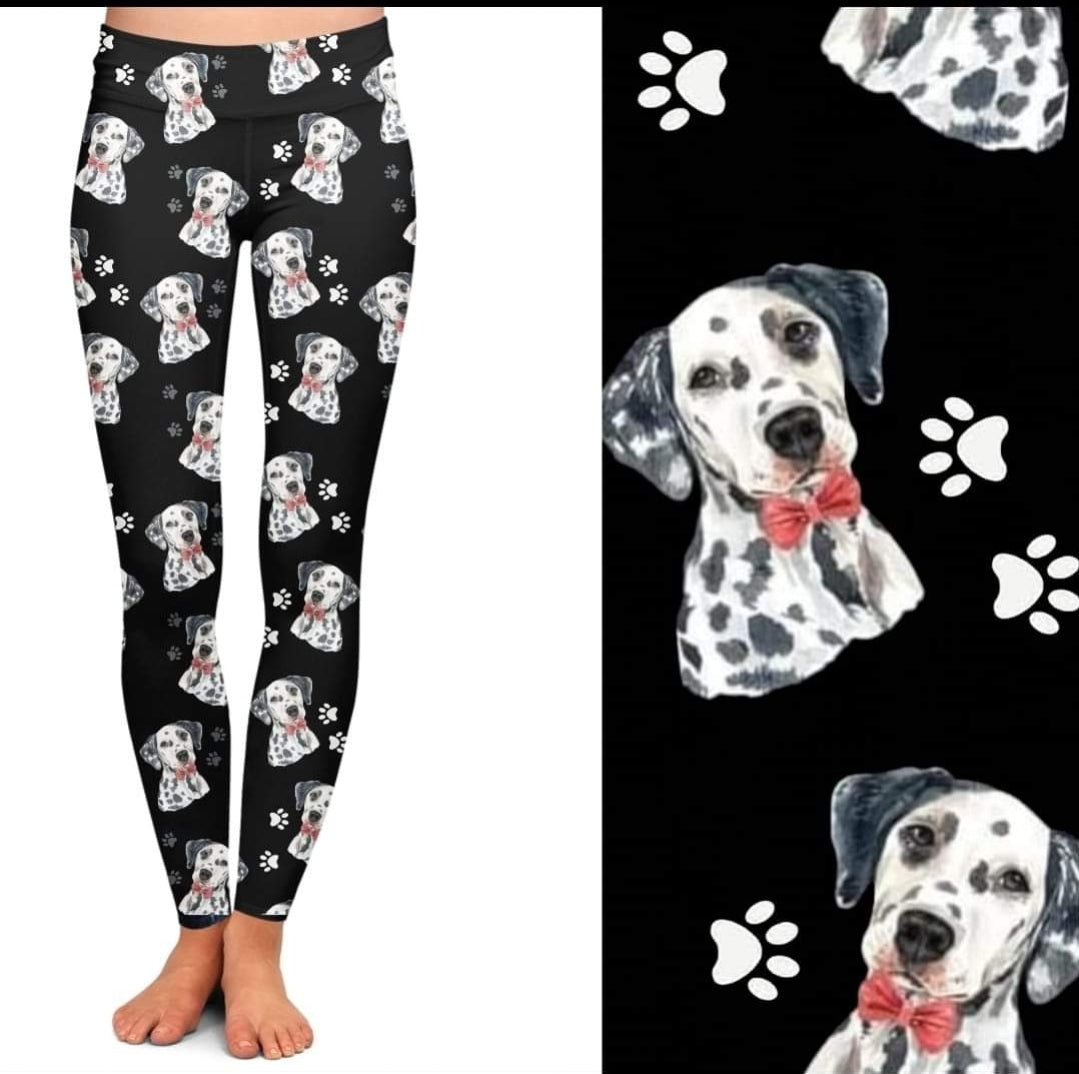 Dalmatian jogger shorts with pockets