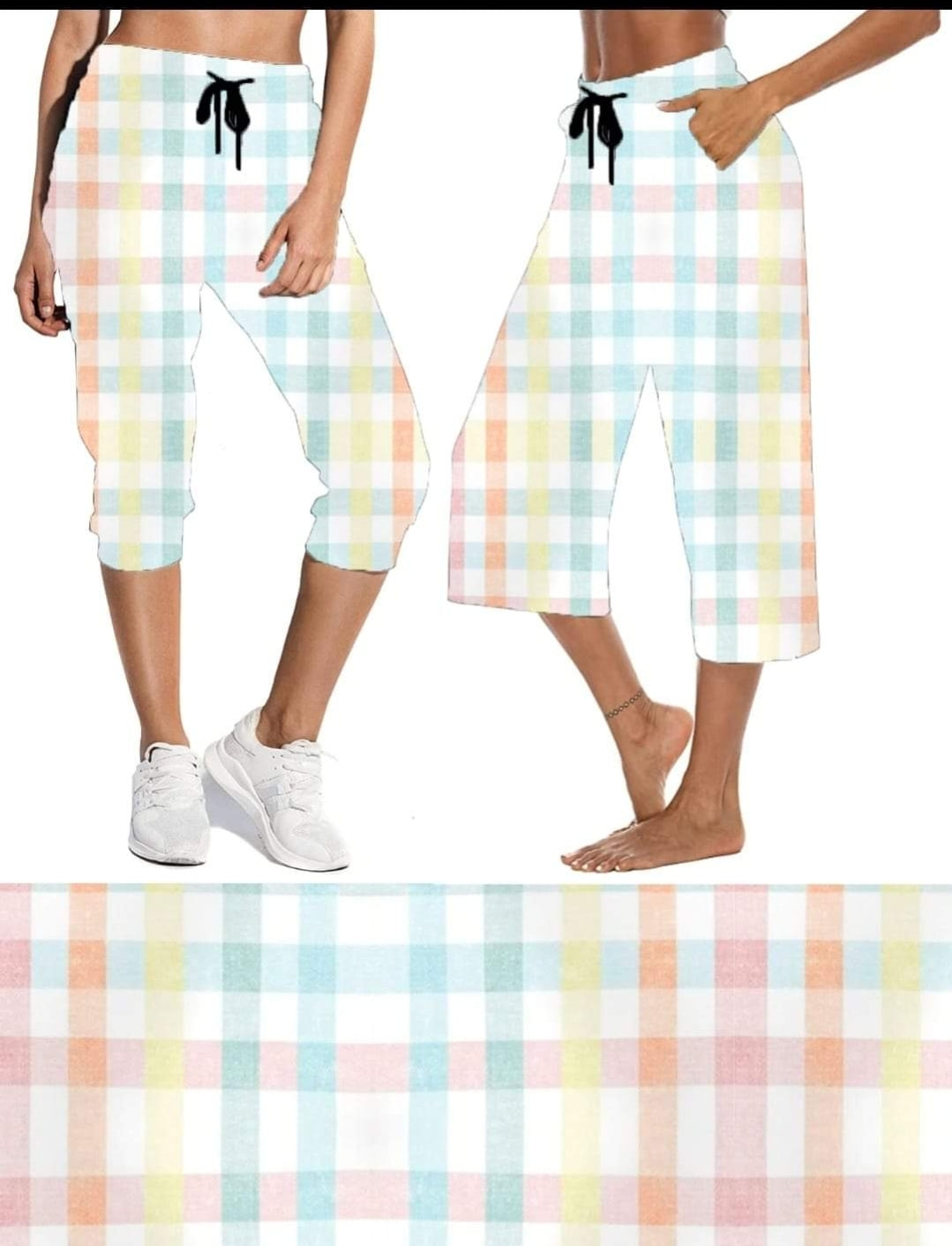 Summer Plaid capris and shorts