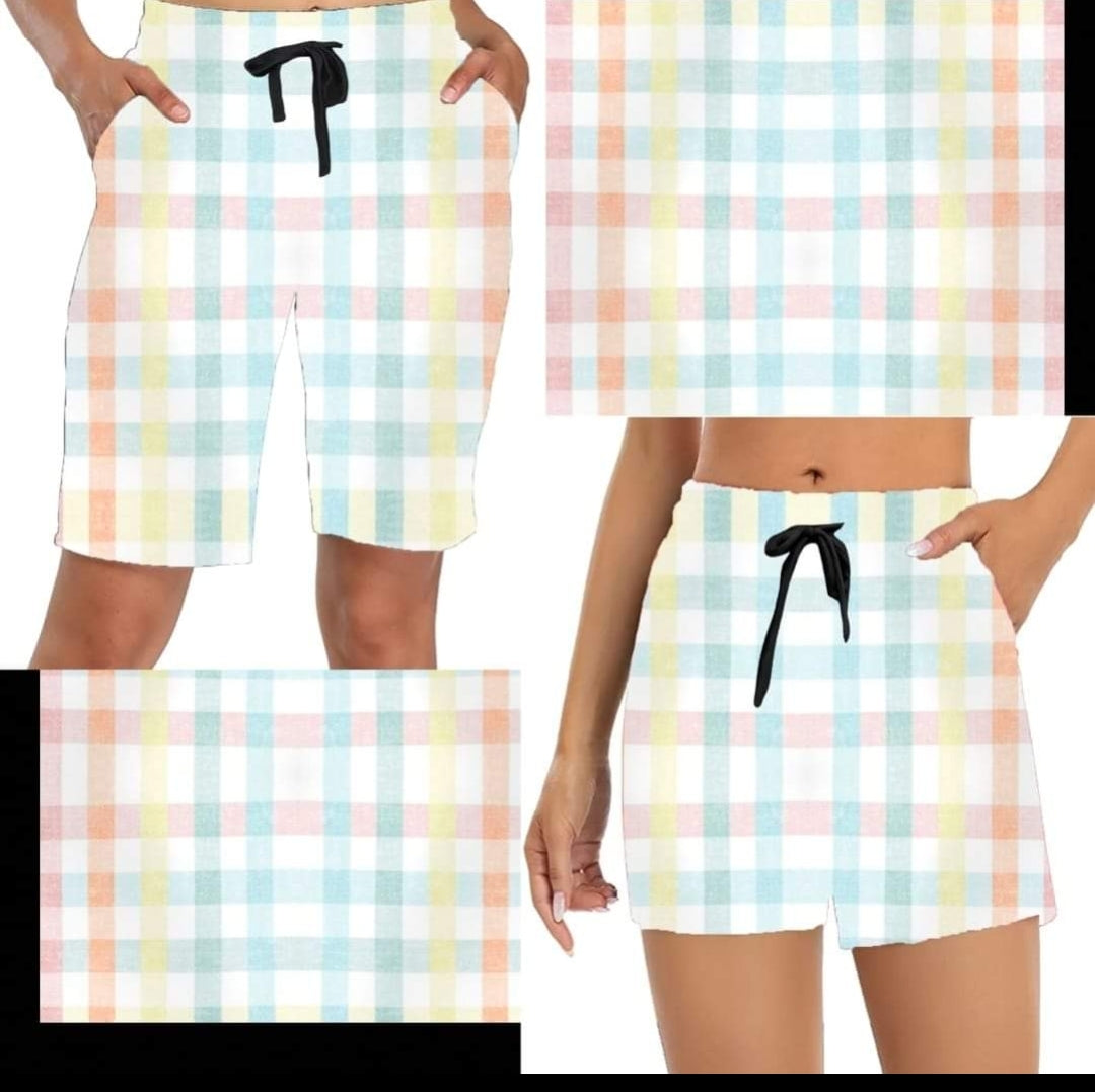 Summer Plaid capris and shorts