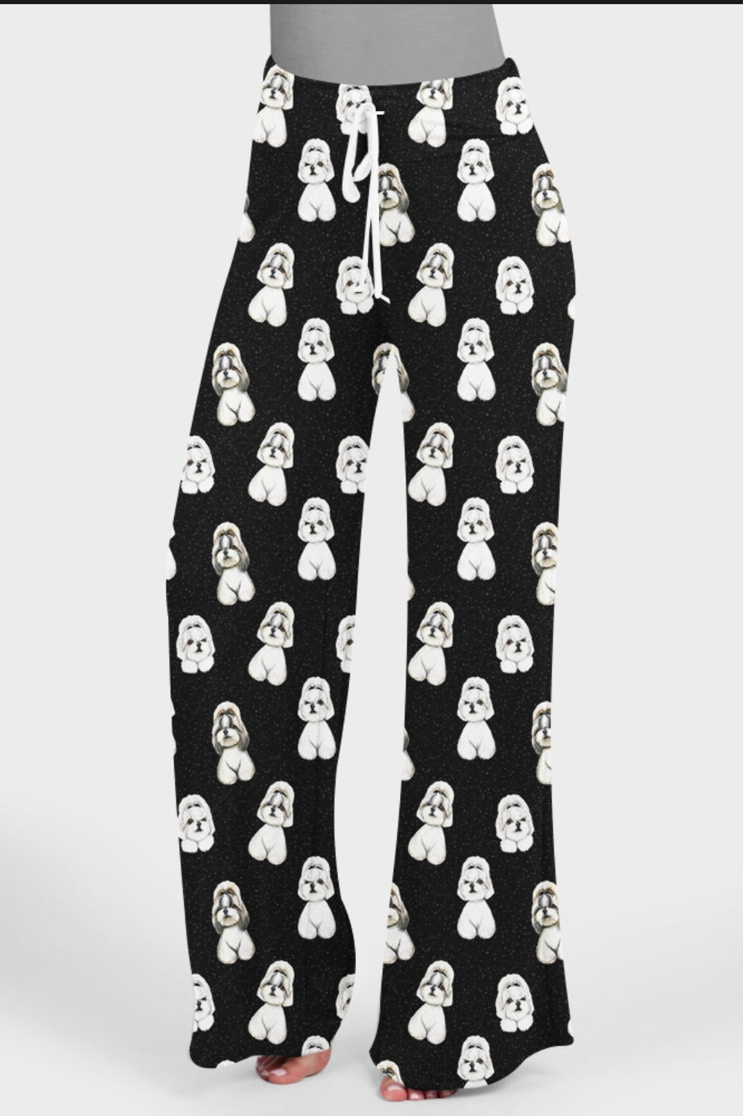 Shih Tzu leggings with pockets