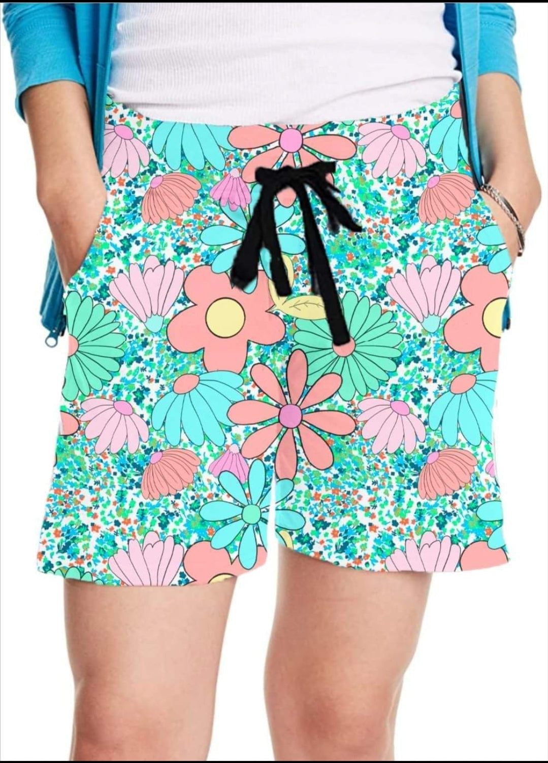 Retro Daisy Capris