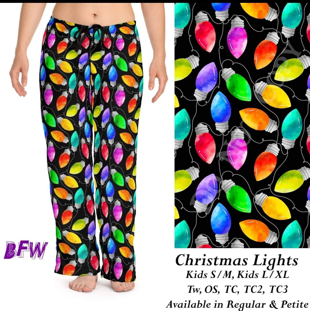 Christmas Lights leggings and capris