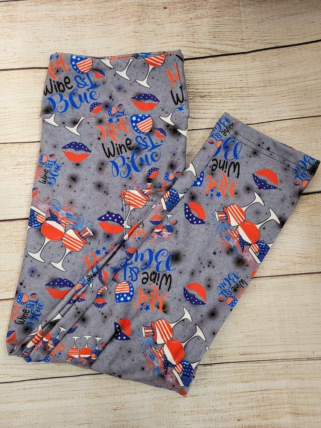 Red, Wine and Blue capris, joggers, capri joggers, capri loungers, skorts, and shorts