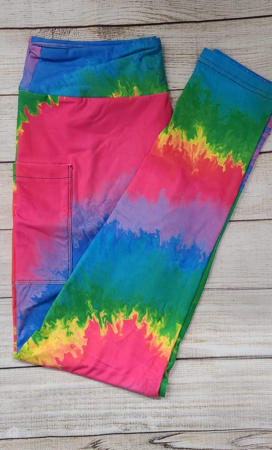 Neon Vibes leggings, capris, and joggers