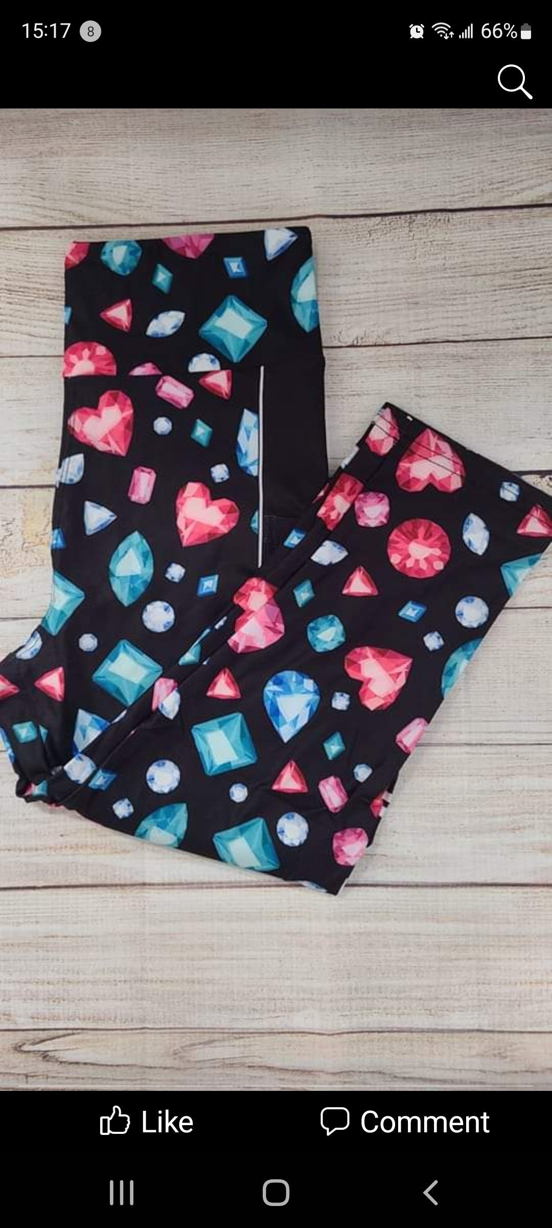 Jewelry time leggings and capris with pockets