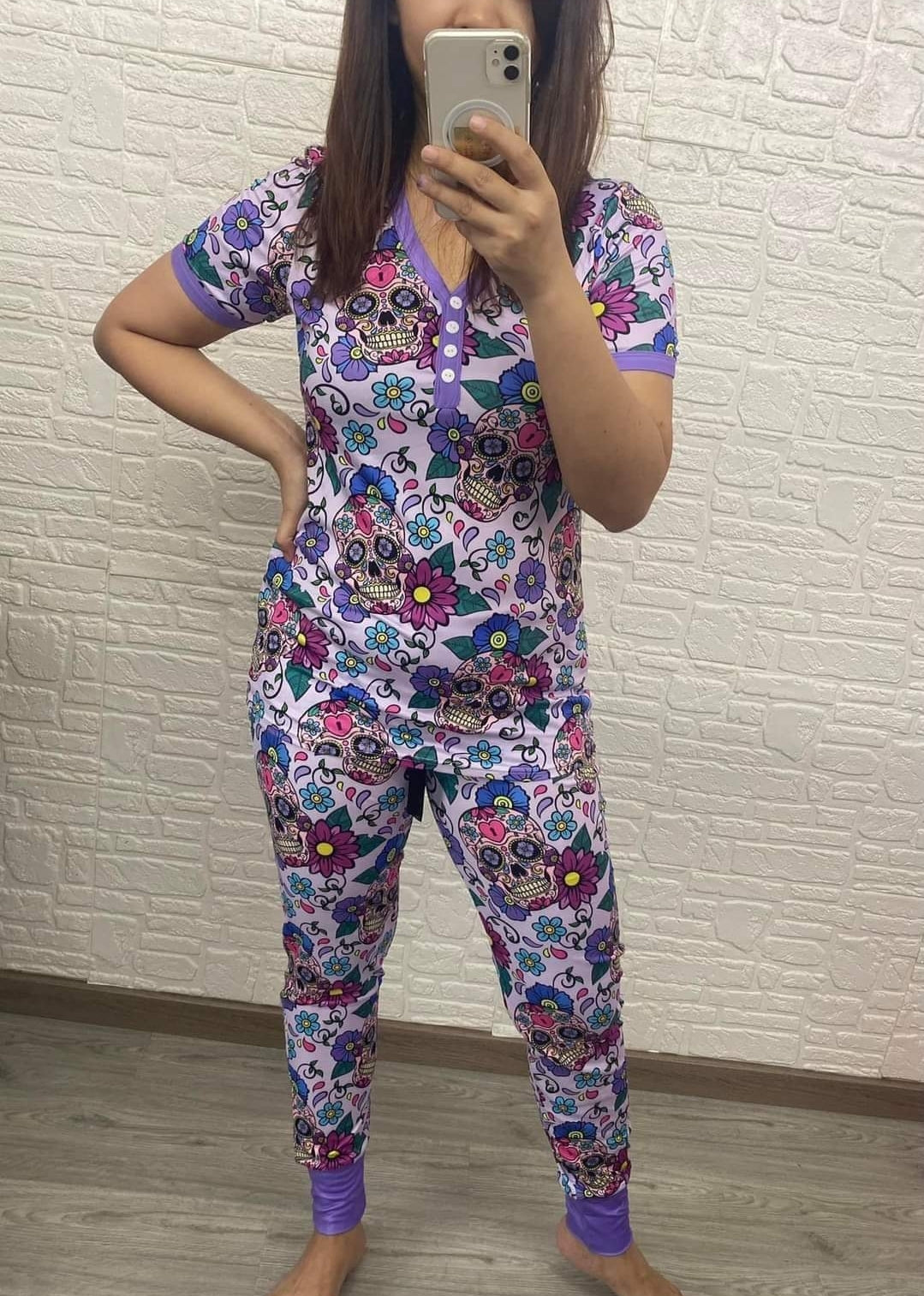 Halloween 2 pc pajamas xs-4x preorder #0628