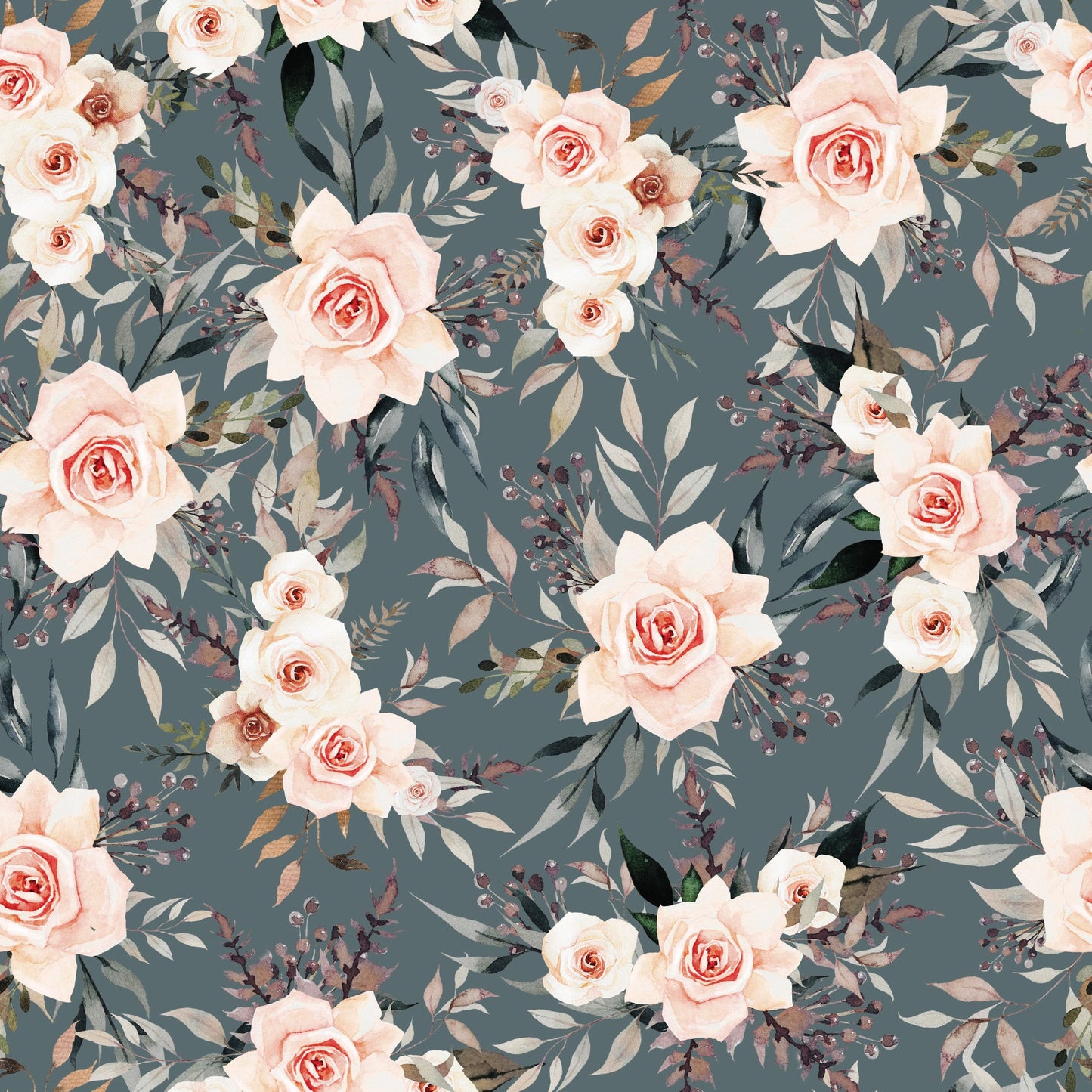 Shabby Chic Roses Capris