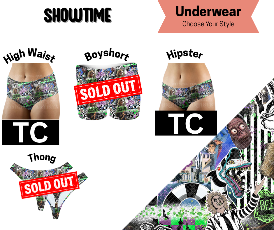 Showtime Hipster, High Waist Underwear