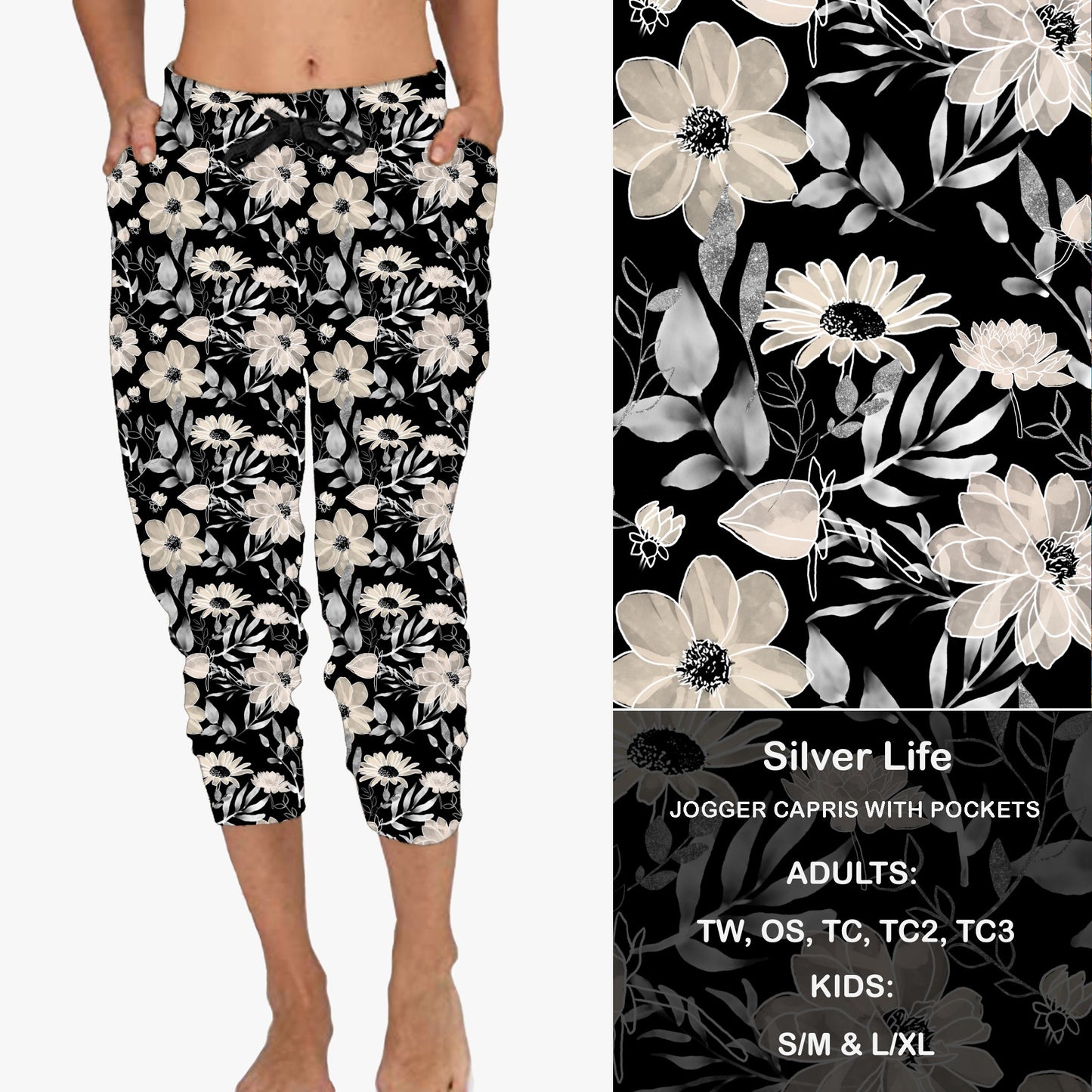 Silver Life - Full & Capri Joggers Preorder Closes 6/19 eta Late July