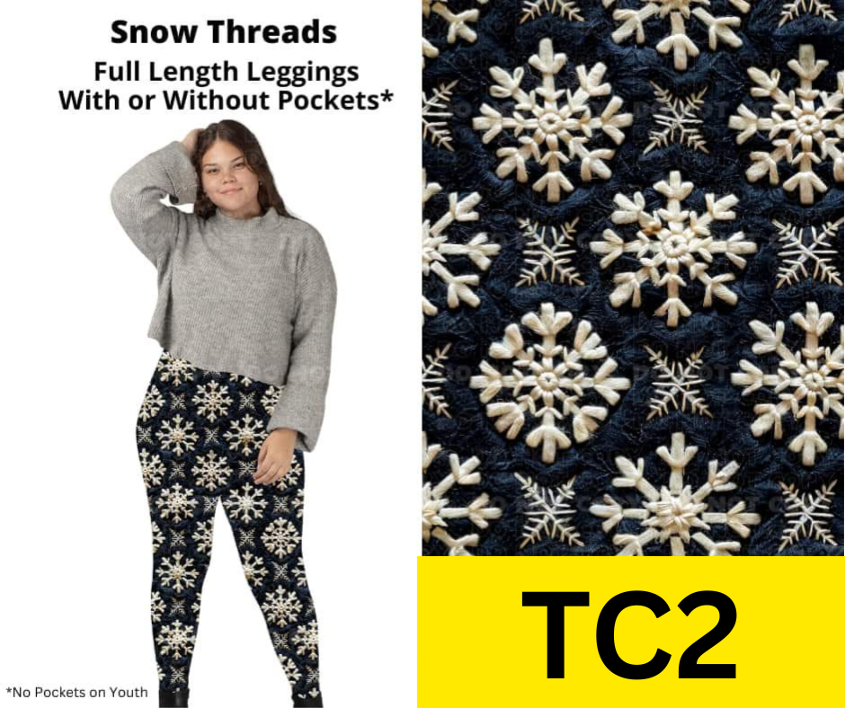 Snow Threads Full Length Leggings w/ Pockets