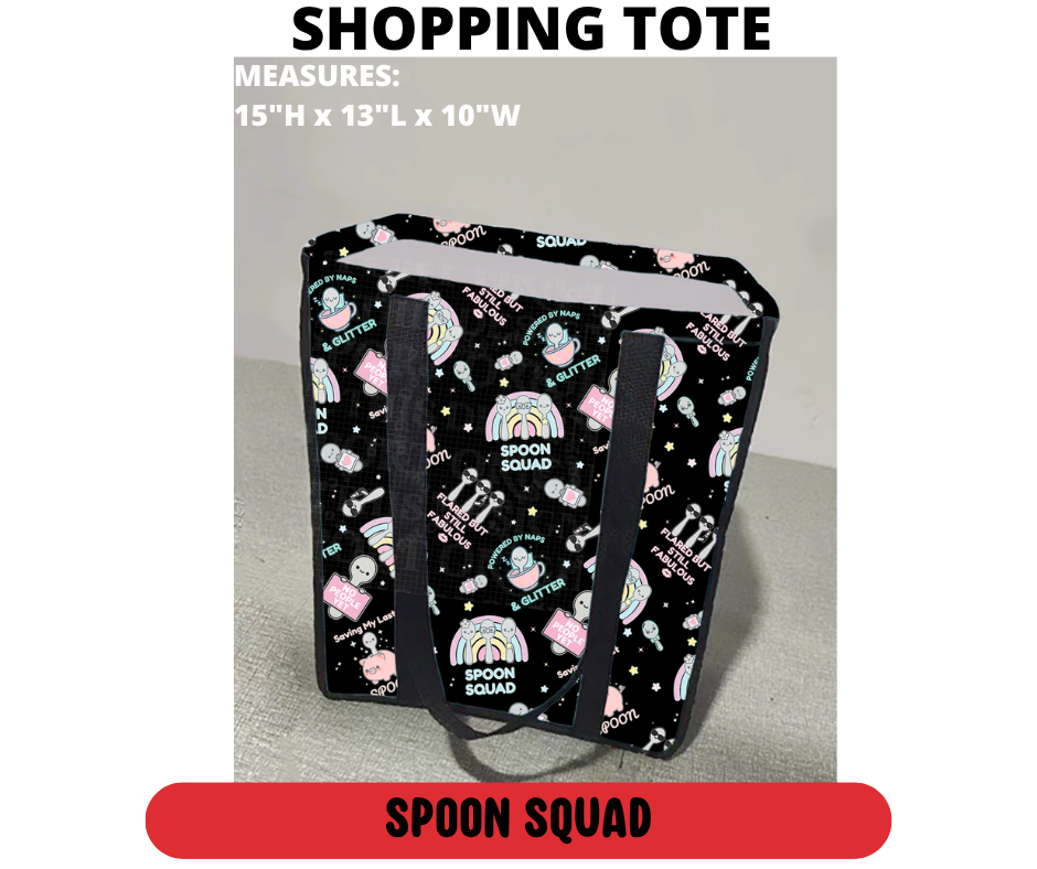 Spoon Squad Shopping Tote