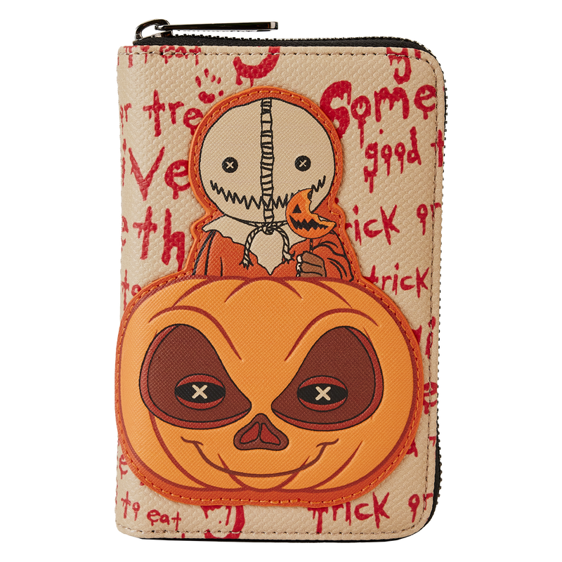 LF LEGENDARY PICTURES TRICK R TREAT SAM ZIP AROUND WALLET