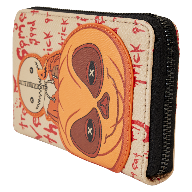 LF LEGENDARY PICTURES TRICK R TREAT SAM ZIP AROUND WALLET