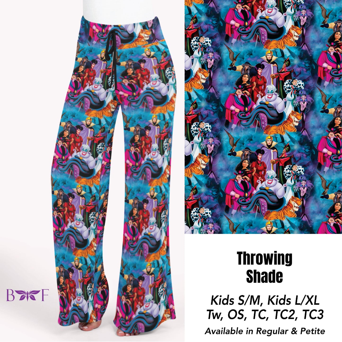 Throwing Shade leggings and capris with pockets