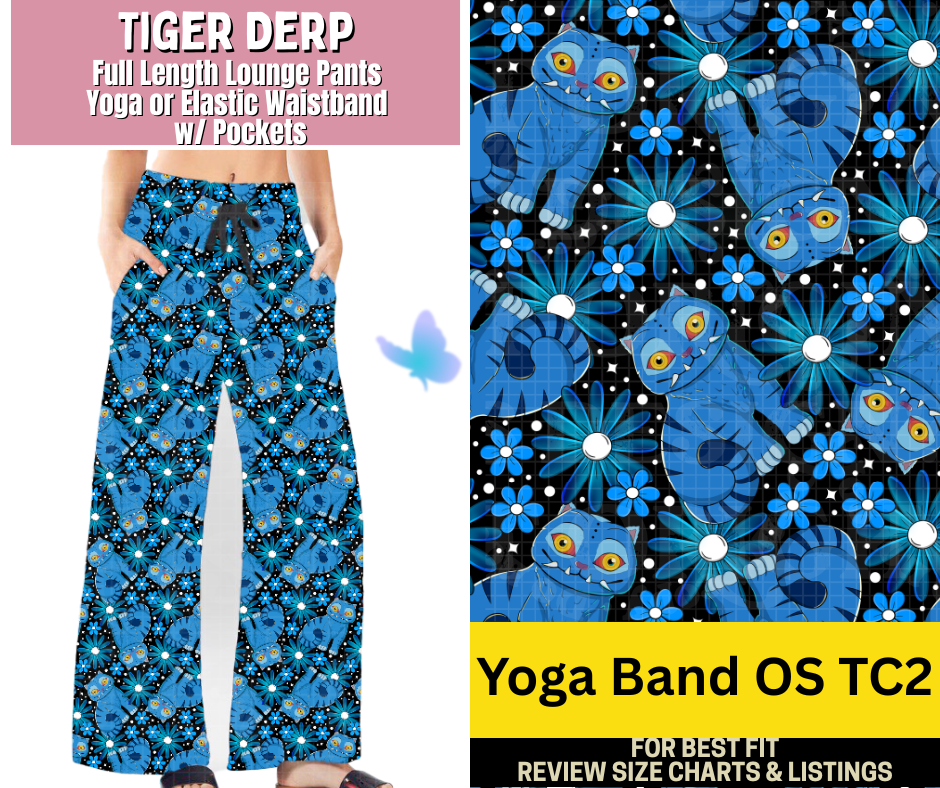Tiger Derp Full Length Lounge Pants