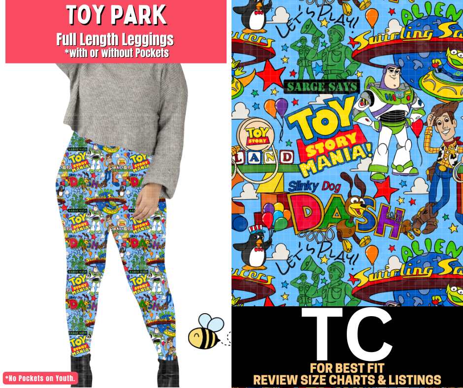 Toy Park Full Length Leggings w/ Pockets