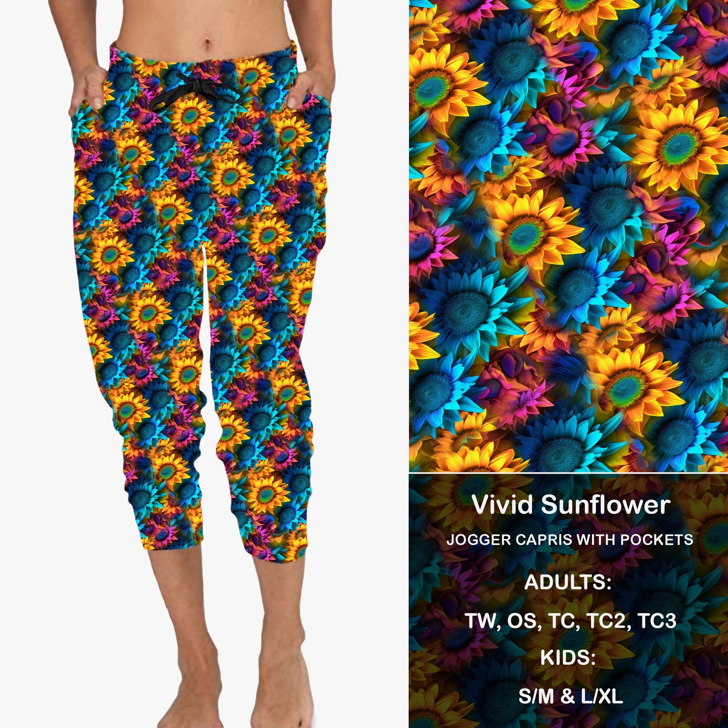 Vivid Sunflower - Full & Capri Joggers Preorder Closes 2/23
