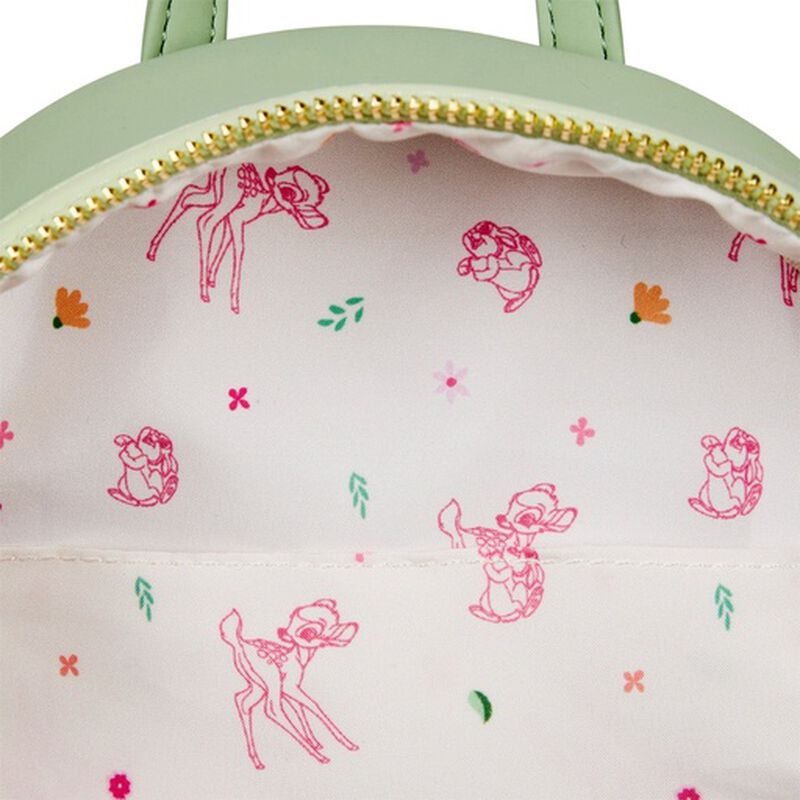 LOUNGEFLY BAMBI AND FLOWER MINI BACKPACK