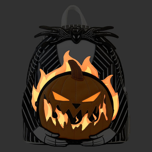 LF DISNEY NIGHTMARE BEFORE CHRISTMAS JACK PUMPKIN HEAD MINI BACKPACK