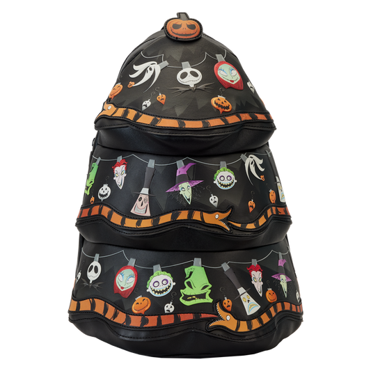 Nightmare Before Christmas Tree String Lights Glow Mini Backpack