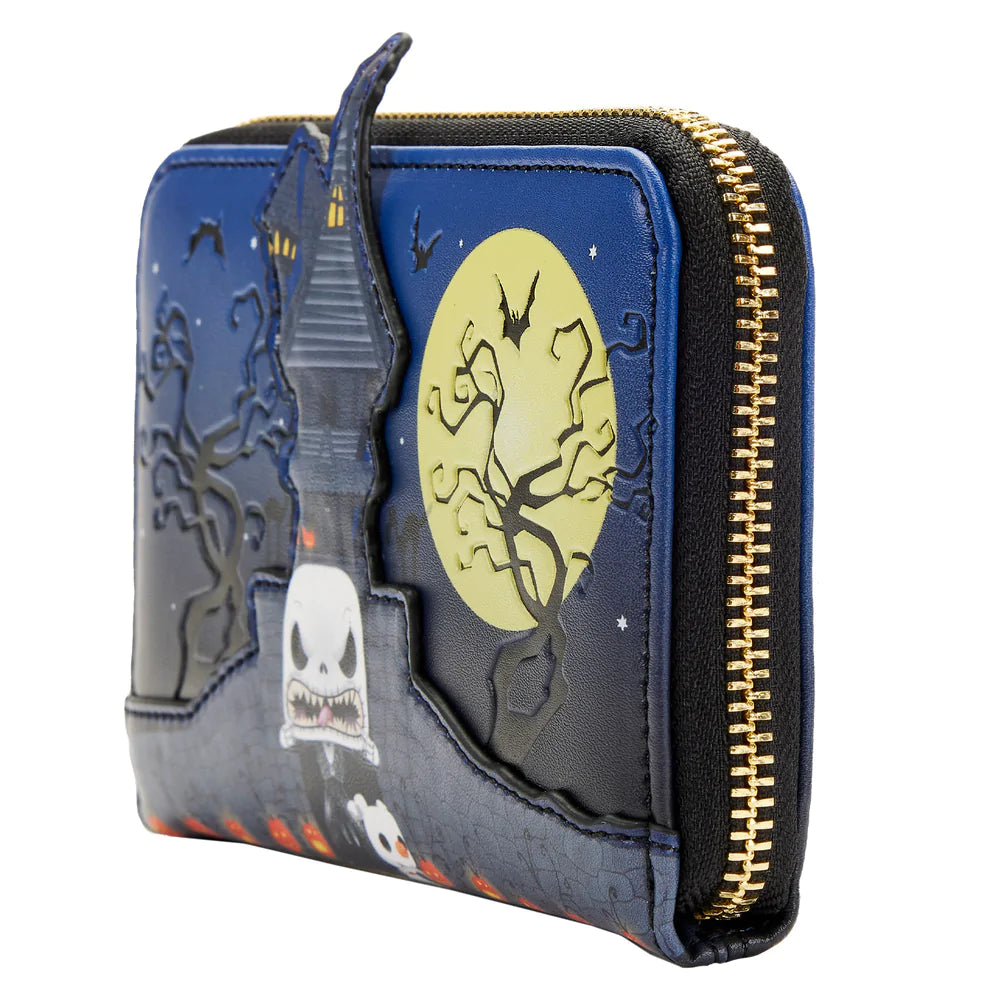 Funko Pop! by Loungefly Jack Skellington Glow Zip Around Wallet