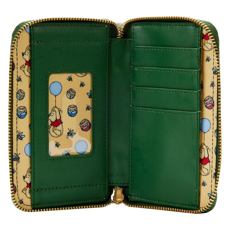 Winnie the Pooh Classic Book Cover Zip Around Wallet