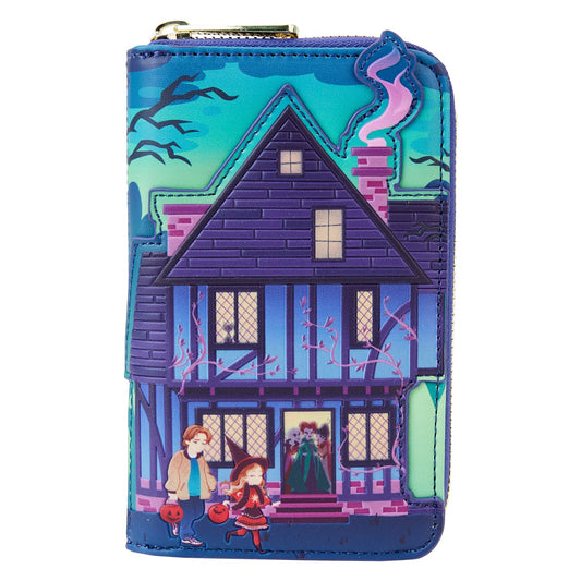 LF DISNEY HOCUS POCUS SANDERSON SISTERS HOUSE ZIP AROUND WALLET