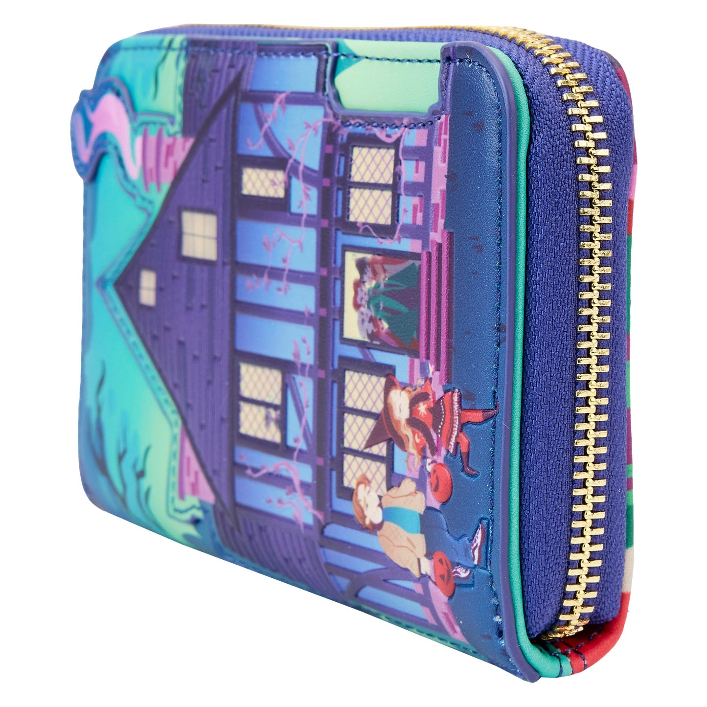 LF DISNEY HOCUS POCUS SANDERSON SISTERS HOUSE ZIP AROUND WALLET