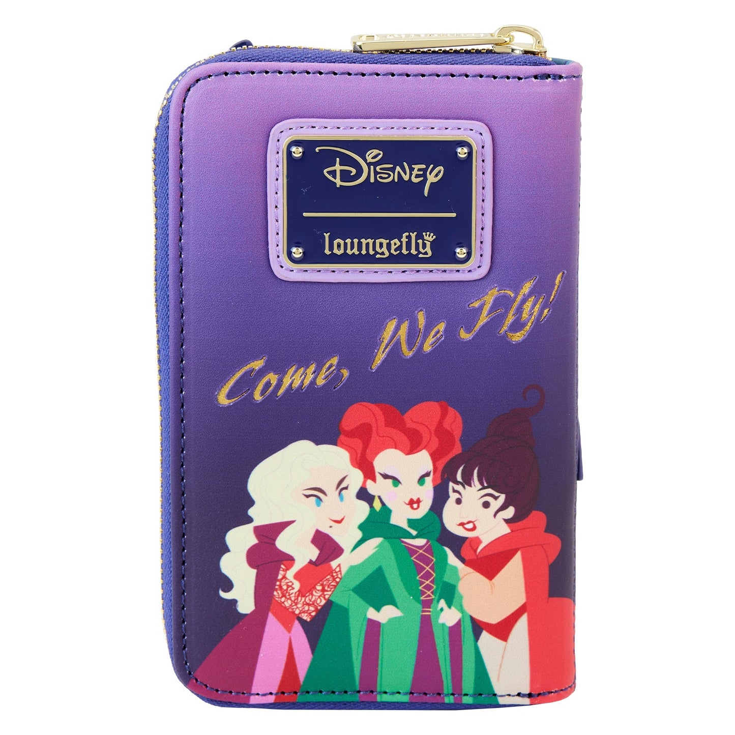 LF DISNEY HOCUS POCUS SANDERSON SISTERS HOUSE ZIP AROUND WALLET