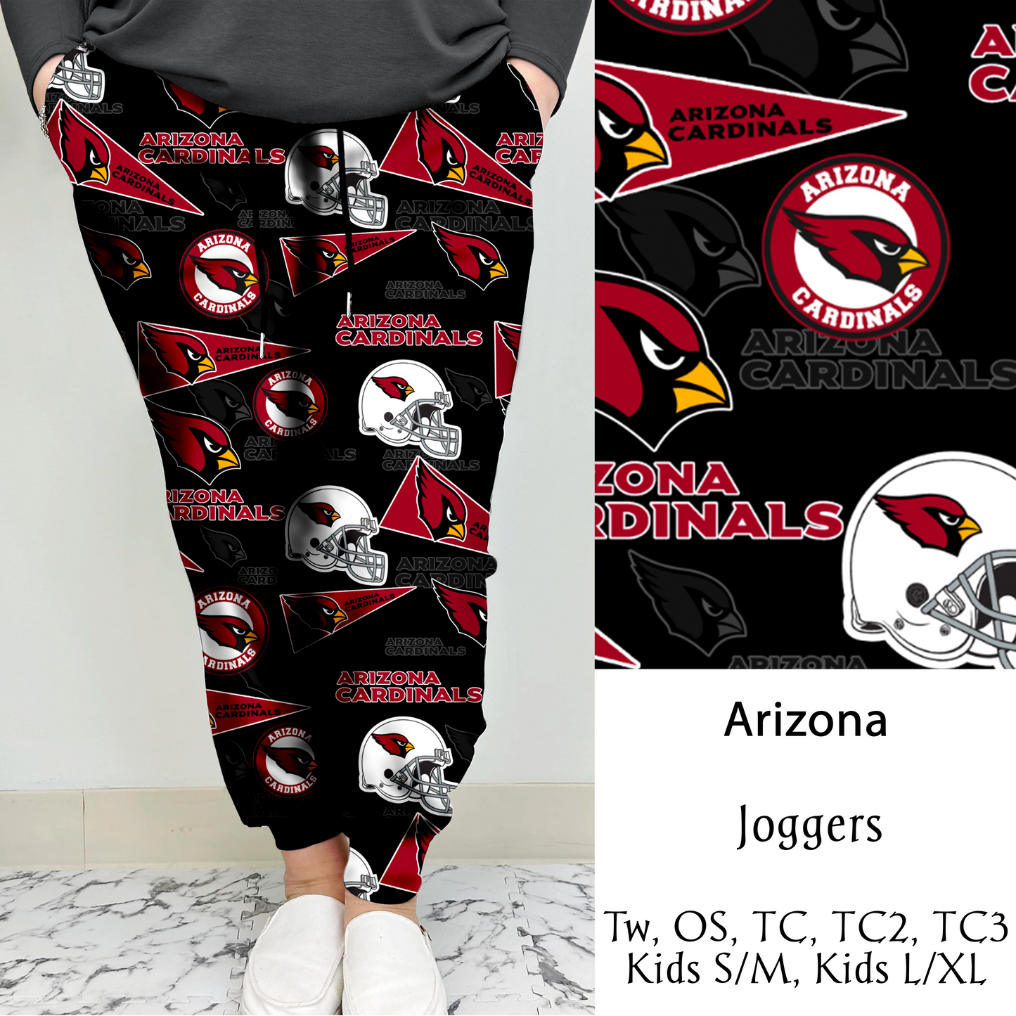 Arizona Football Leggings/Capri/Joggers | Run ends 8/16 | ETA Late September