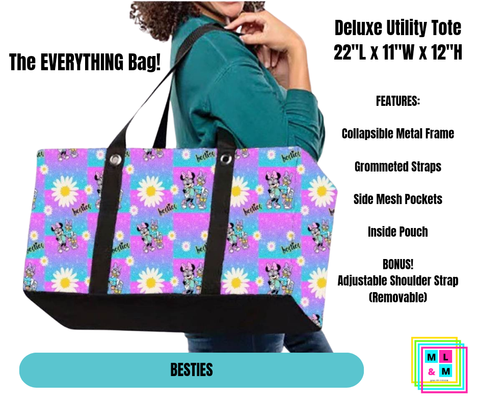 Besties Collapsible Tote
