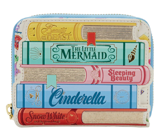 Disney Princess Books Classics Zip Around Wallet