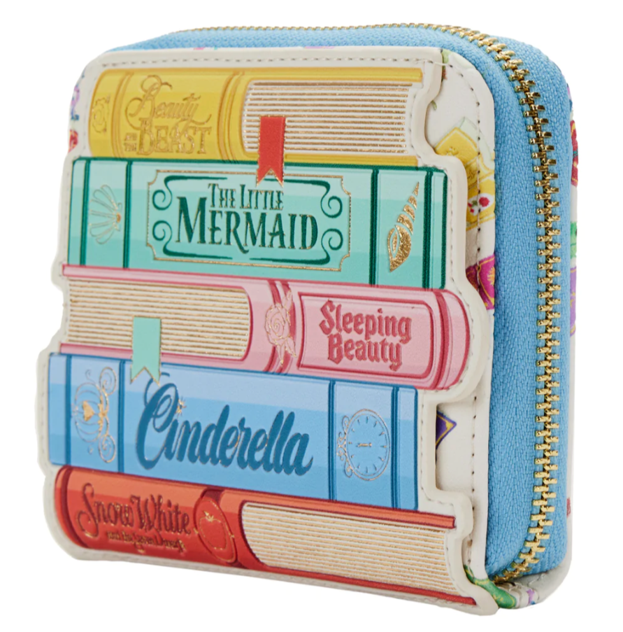 Disney Princess Books Classics Zip Around Wallet